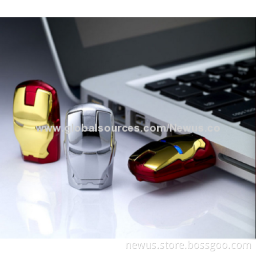 USB Flash Drives, Pen Drives, 2.0/3.0 2GB-32GB, Iron Man Cartoon